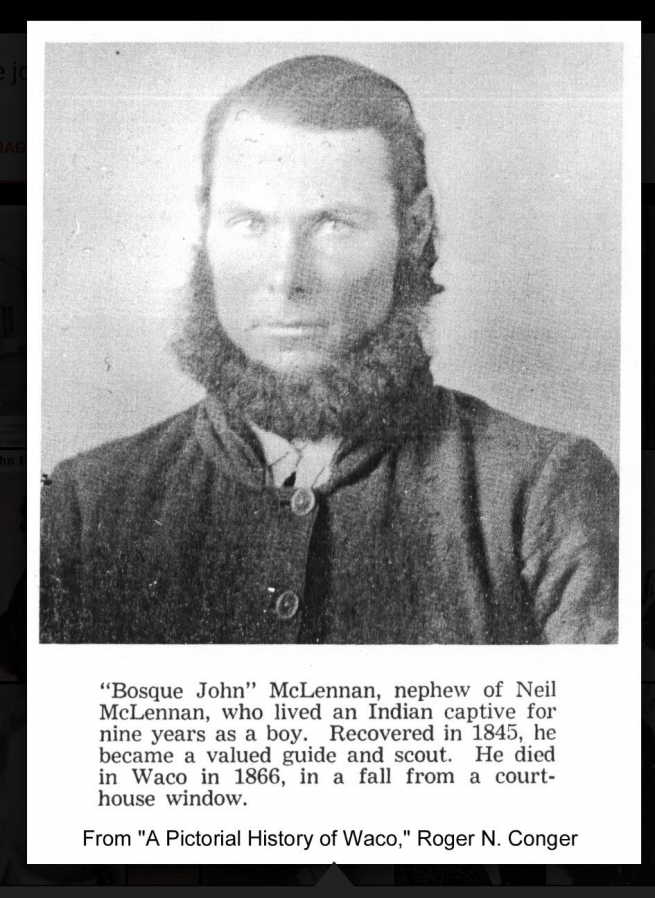 Photo of photos/Bosque John McLennan d1866 Waco - portrait